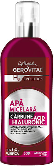 Gerovital H3 Evolution Micellar Water Facial Cleansers for Oil Control and Antioxidant Action 150ml