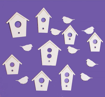 Bird houses 16pcs