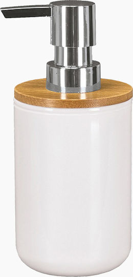 Kleine Wolke Timber Spender Kunststoff Weiß