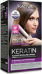 Kativa Keratin Xpress Brazilian Hair Straightening Σετ Θεραπείας Μαλλιών με Κερατίνη για Ισιωτική, με Σαμπουάν και Μάσκα 3τμχ