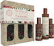 Brazilian Secrets Hair Pro Keratin Haarkur-Set mit Keratin für Glättung für krauses Haar mit Shampoo 3Stück