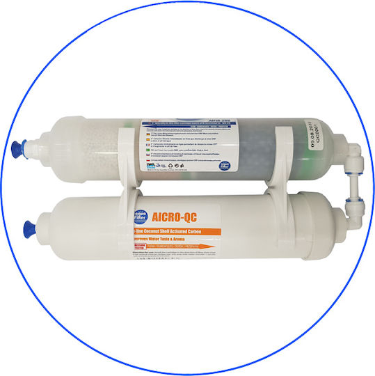 Aqua Filter În aer liber Cartuș Filtru de Apă pentru Frigider Alkaline 2STR 2buc