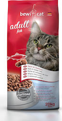 Bewi Adult Fish Dry Food for Adult Neutered Cats with Fish 20kg