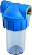 Atlas Filtri Mignon Plus L 3P SX AS Water Filtration System Single Central Supply / Under Sink Micron ½" 101111