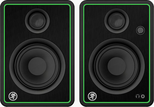 Mackie CR4-XBT Aktive Lautsprecher Studio Monitor 2 Anzahl von Fahrern mit Bluetooth 50W (Paar) Schwarz