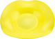 WM Collection Dekorative Schüssel Glas Gelb 31x31cm 1Stück