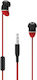 Allocacoc Earbeans Bass In-ear Handsfree with 3.5mm Connector Red