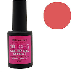 Bioshev Professional 10 Days Color Gel Effect Gloss Βερνίκι Νυχιών Μακράς Διαρκείας Ροζ 095 11ml