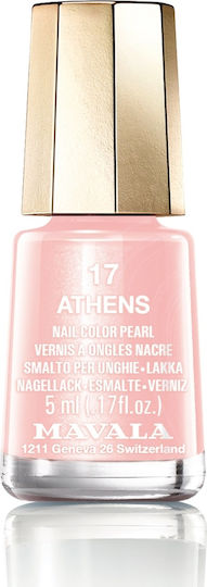 Mavala Switzerland Mini Color Nail Polish Glossy Pink Nail Polish 5ml