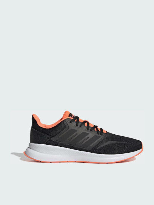Adidas Runfalcon Ανδρικά Αθλητικά Παπούτσια Running Μαύρα