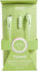 Yookie ΥΚ340 În ureche Handsfree cu Mufă 3.5mm Verde