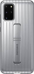 Samsung Protective Standing Cover Coperta din spate Plastic Argint (Galaxy S20+) EF-RG985CSEGEU EF-RG985CSEGWW