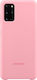 Samsung Silicone Cover Silicone Back Cover Durable Pink (Galaxy S20+)