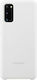 Samsung Silicone Cover Λευκό (Galaxy S20)