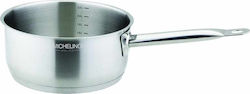 Michelino Manzanillo Series Edelstahl Soßenpfanne Kapazität 2.5Es mit Durchmesser 24cm. Michelino Manzanillo Series Edelstahl Soßenpfanne Kapazität 2.5Es mit Durchmesser 24cm.