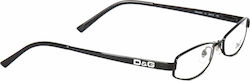 Dolce & Gabbana Metal Eyeglass Frame Black DG5050 01