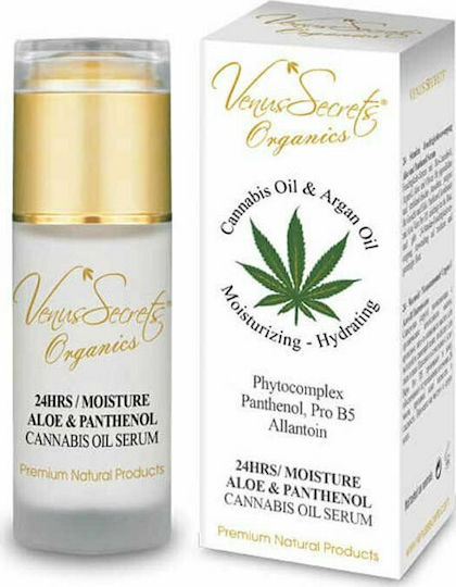 Venus Secrets 24 Hrs Aloe & Panthenol Moisturizing Face Serum with Panthenol 40ml