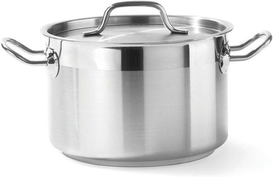 Hendi Profi Line Stainless Steel Pressure Cooker Capacity 15lt with Diameter 32cm and Height 19cm.