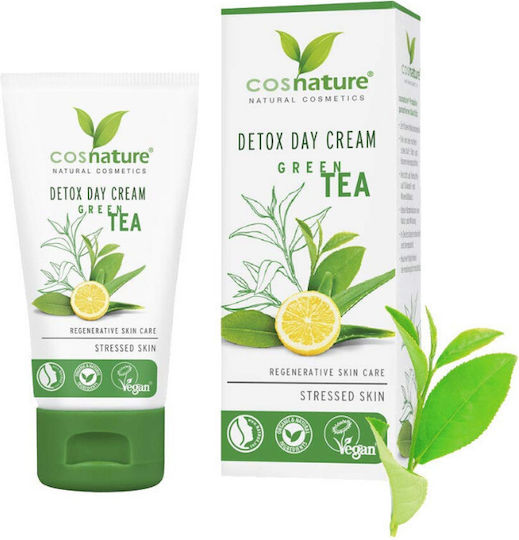 Cosnature Green Tea Creme Gesicht Tag mit Aloe Vera 50ml