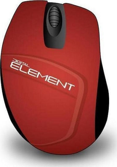 Element MS-165 Wireless Mouse Red