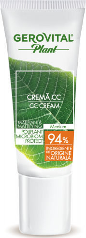 Gerovital Plant Microbiom Protect CC Ενυδατική Κρέμα Προσώπου Ημέρας 50ml