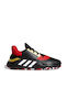 Pro Bounce 2019 Low Low Basketball Shoes Core Black / Cloud White / Scarlet