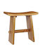 Wooden Stool Outdoor 1pcs 50x30x50cm