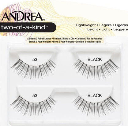 Andrea Lashes Two Of A Kind Gene False 53 Negre 2 Bucăți
