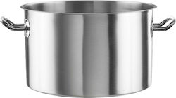 Fueco Stainless Steel Pressure Cooker Capacity 42.5lt with Diameter 44cm and Height 28cm.