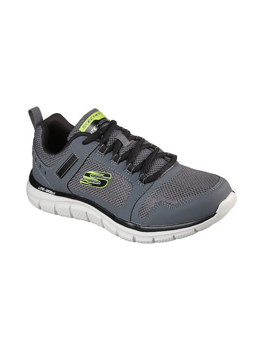 Skechers Ανδρικά Αθλητικά Παπούτσια Running Γκρι