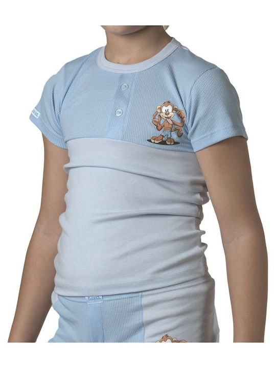 Lord 8373 Kids' Undershirt Blue