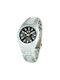 Chronotech Watch Battery with Silver Metal Bracelet CC7039M-02M