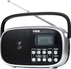 N'Oveen PR850 Portable Radio Electric / Battery Black