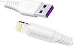 Dudao L2L Regular USB to Lightning Cable Λευκό 1m