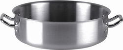 Piazza Stainless Steel Pressure Cooker Capacity 16.3lt with Diameter 40cm and Height 13cm.