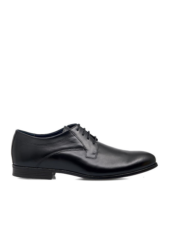 Damiani Leder Herrenschuhe Schwarz