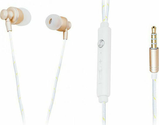 Blow B-100 În ureche Handsfree cu Mufă 3.5mm Alb