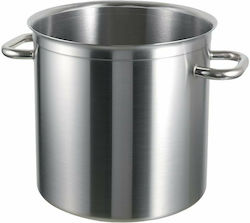 Matfer Excellence Stainless Steel Marmite Capacity 50lt with Diameter 40cm and Height 40cm.