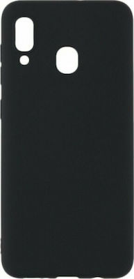 Matt Back Cover Μαύρο (Galaxy A20e)