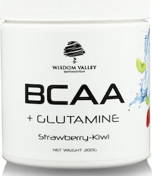 Wisdom Valley BCAA + Glutamine + B6 300gr Strawberry Kiwi Wisdom Valley BCAA + Glutamine + B6 300gr Strawberry Kiwi