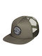 Quiksilver Broacher Men's Snapback Trucker Cap Khaki