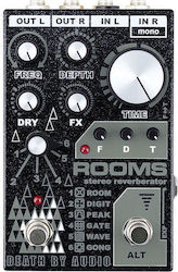 Death By Audio Rooms Stereo Reverberator Πετάλι Effect Reverb