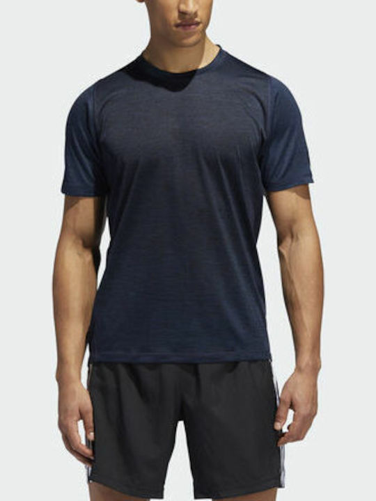 Adidas FreeLift 360 Gradient Graphic Men s T Shirt with Logo Navy