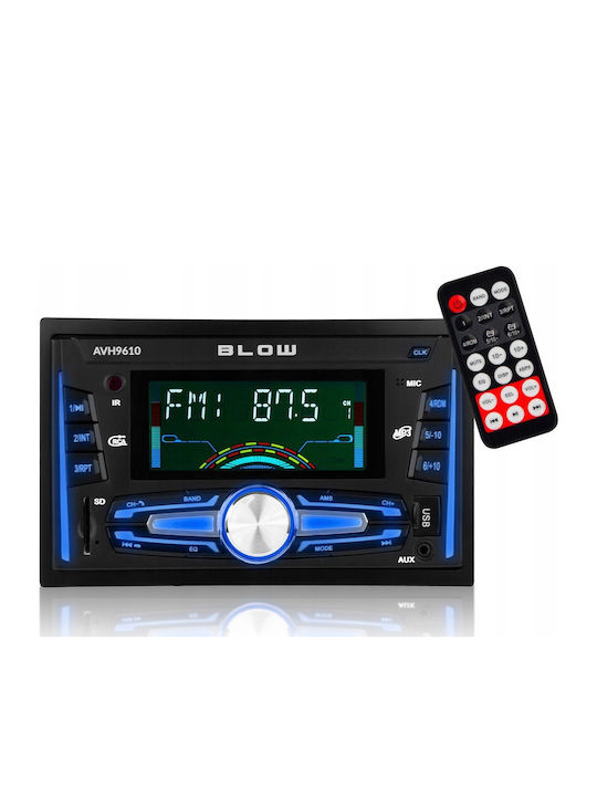 Blow Sistem Audio Auto 2DIN (Bluetooth/USB/AUX)