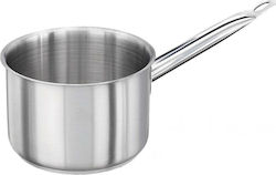 KAPP Exclusive Stainless Sauce Pan Capacity 4.1lt with Diameter 20cm and Height 13cm.