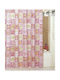 Meusch Cookie Κουρτίνα Μπάνιου Υφασμάτινη 180x200cm Pink