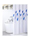 Meusch Lavender Fabric Shower Curtain 180x200cm Blue