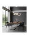 Aca Gordius Pendant Light Silver 44x120cm