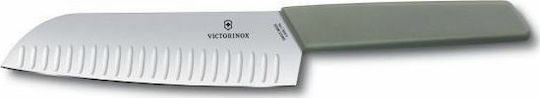 Victorinox Swiss Modern Μαχαίρι Santoku από Ανοξείδωτο Ατσάλι 17cm