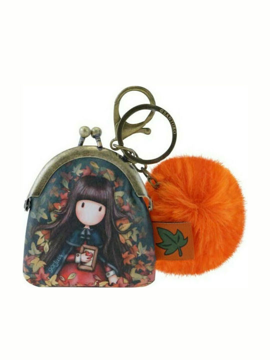 Santoro Ключодържател Портфейл Autumn Leaves от Метал Оранжев